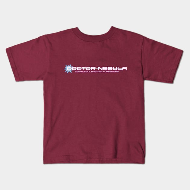 Doctor Nebula Kids T-Shirt by DocNebula